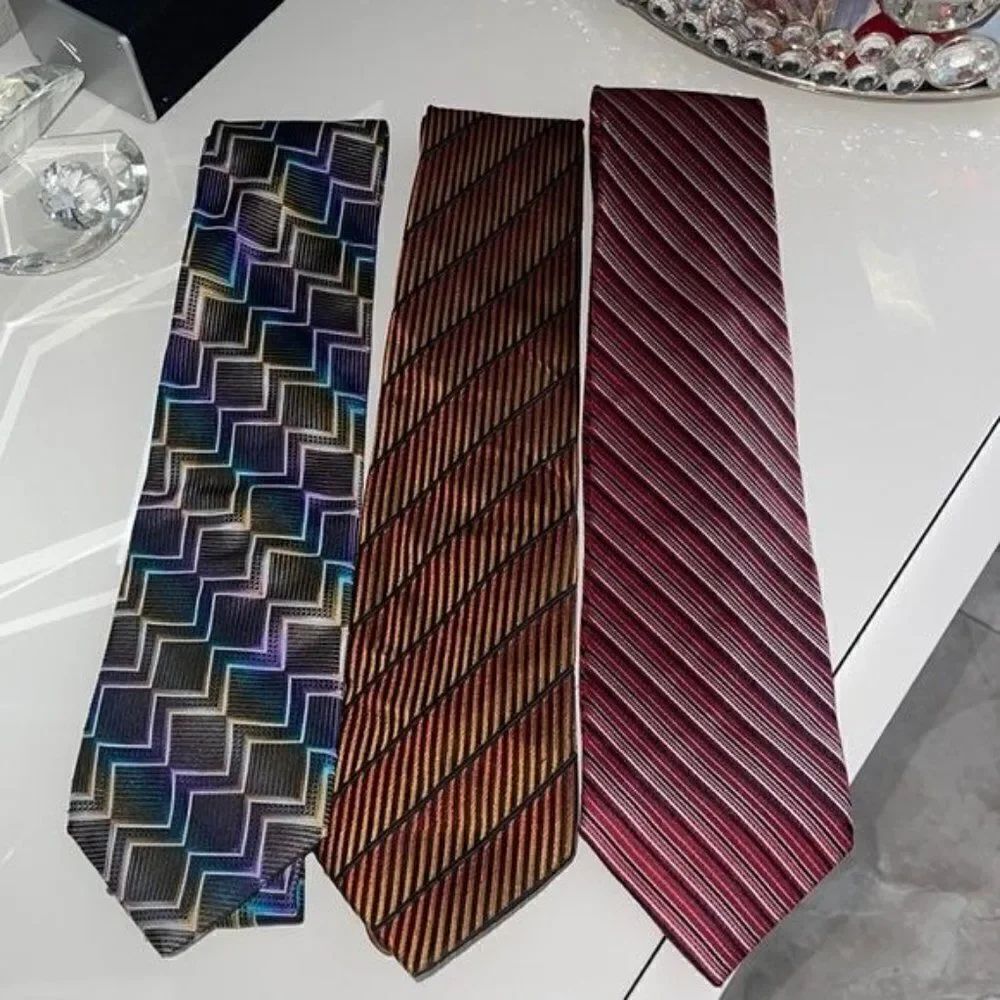 Claiborne 100% Silk,Jhane Barnes 100% Silk, Tino Cosma